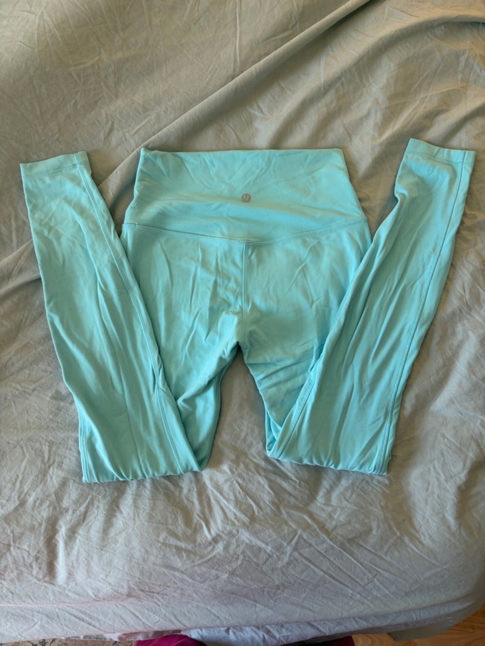 lululemon athletica Pale Blue High-Waist Leggings